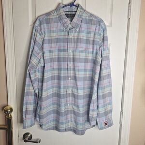 Polo Ralph Lauren Men's Pastel Plaid Performance Shirt Size XL